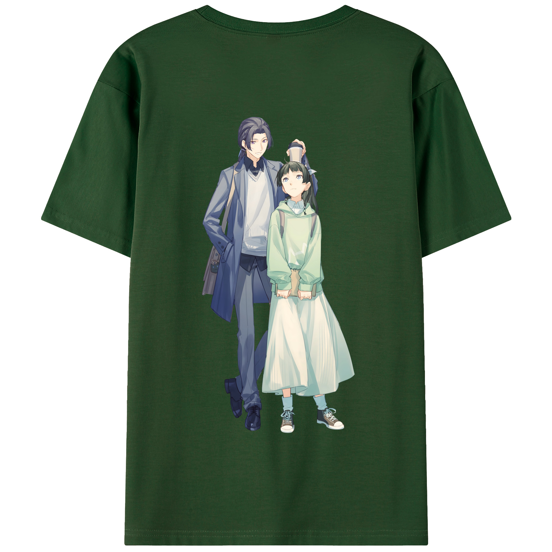 （画像用） 薬屋のひとりごと The Apothecary Diaries 綿100％半袖Tシャツ（背面プリント）